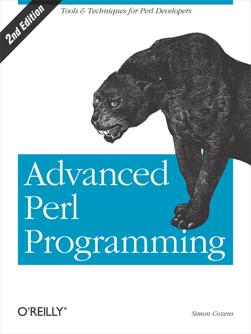Title details for Advanced Perl Programming by Simon Cozens - Available